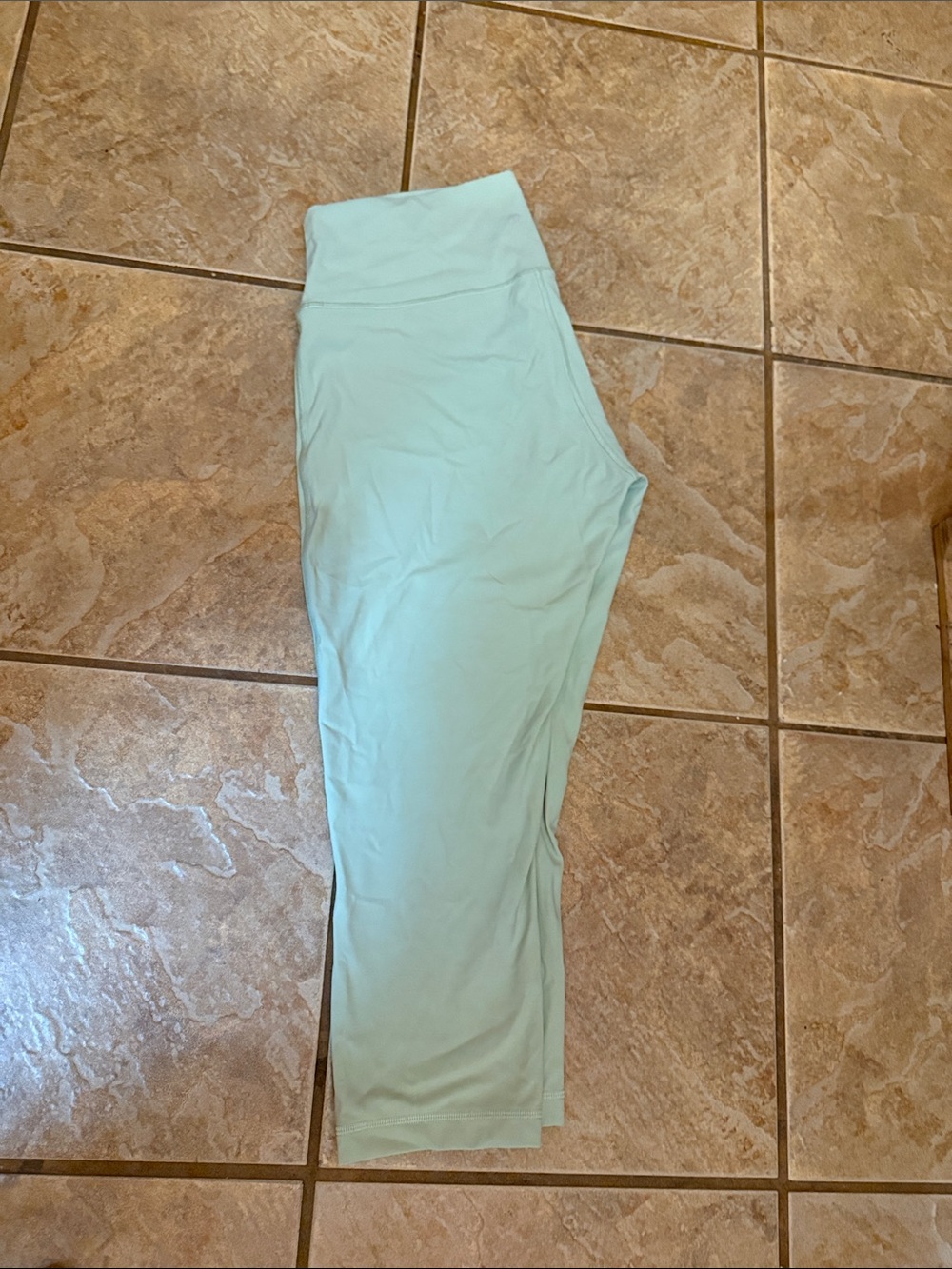 lululemon athletica Mint Green High-Waist Leggings